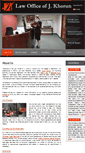 Mobile Screenshot of khorunlaw.com